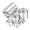 60Pcs Wire Thread Insert M3 M4 M5 M6 M8 M10 M12 Fastening Thread Insert Stainless Steel Spiral Wire Screw Sleeve Wear Repair Kit