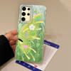 Cartoon Multicolor Butterfly Phone Case for Samsung Galaxy S25 S24 S23 S22 S21 Plus FE Ultra S24+ S25+ Shell Silicone Back Cover