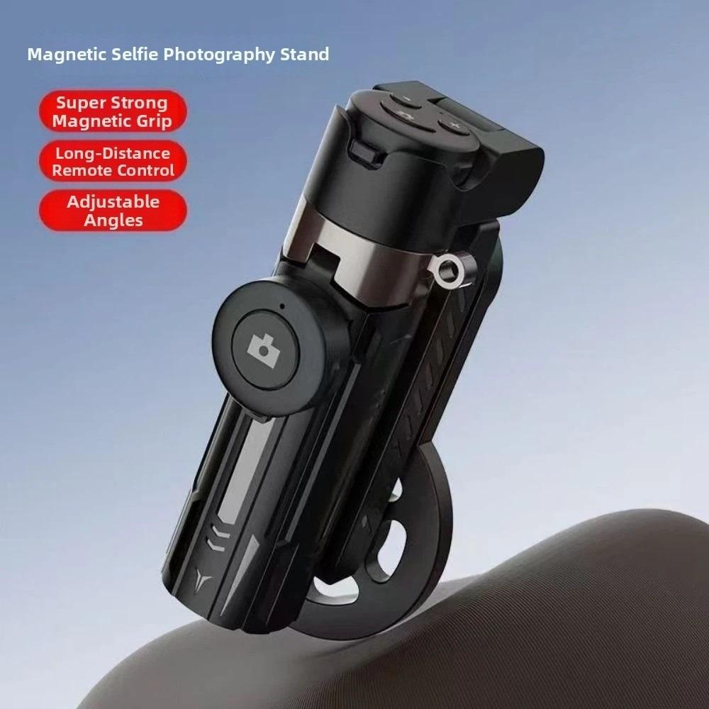 Magnetic Phone Tripod 360 Rotation Bluetooth Selfie Stick Pocket Selfie Stick Filming