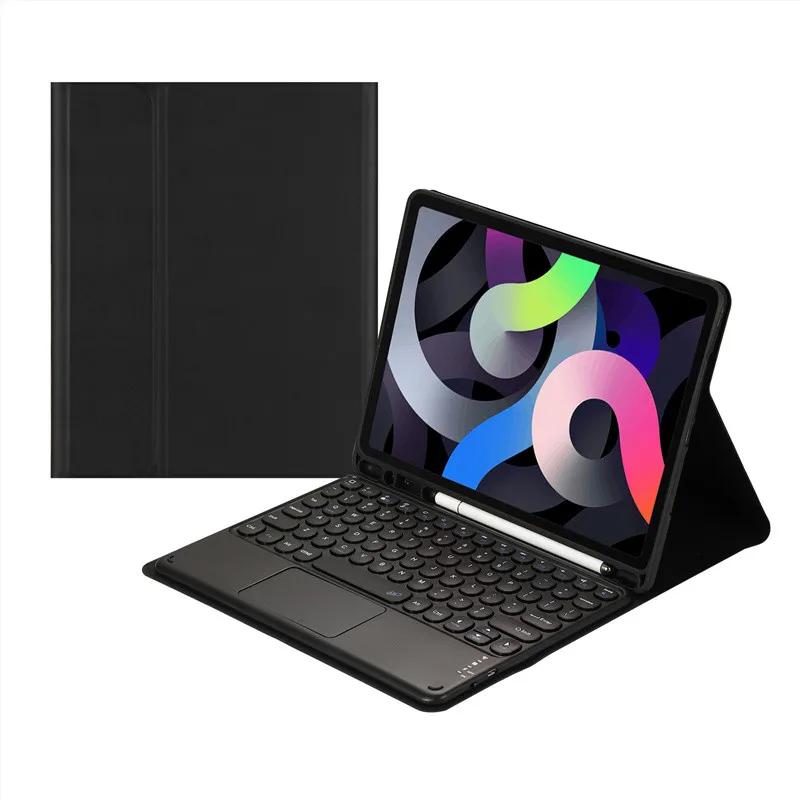 Touchpad Keyboard Case For Samsung Galaxy Tab S10 Plus S9 FE Plus 12 4 Tablet Cover with S Pen Holder Russian Spanish Teclado