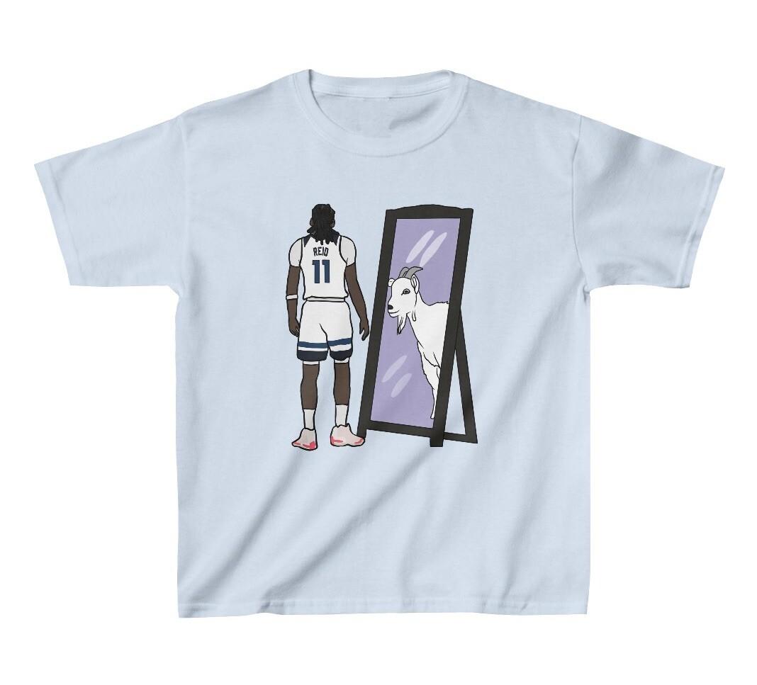 Youth T-shirt Naz Reid Mirror GOAT Tee Kids Sizes XXXL