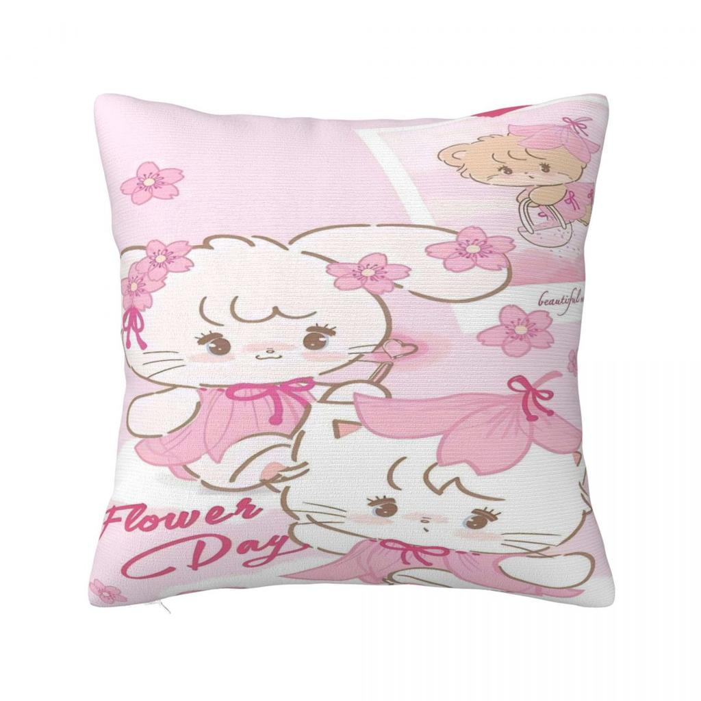 M-Mikko Pillow Case Cushion Cover Soft Custom Pillow Cover Retro Trendy Pillowcases For Sofa Home Decorative
