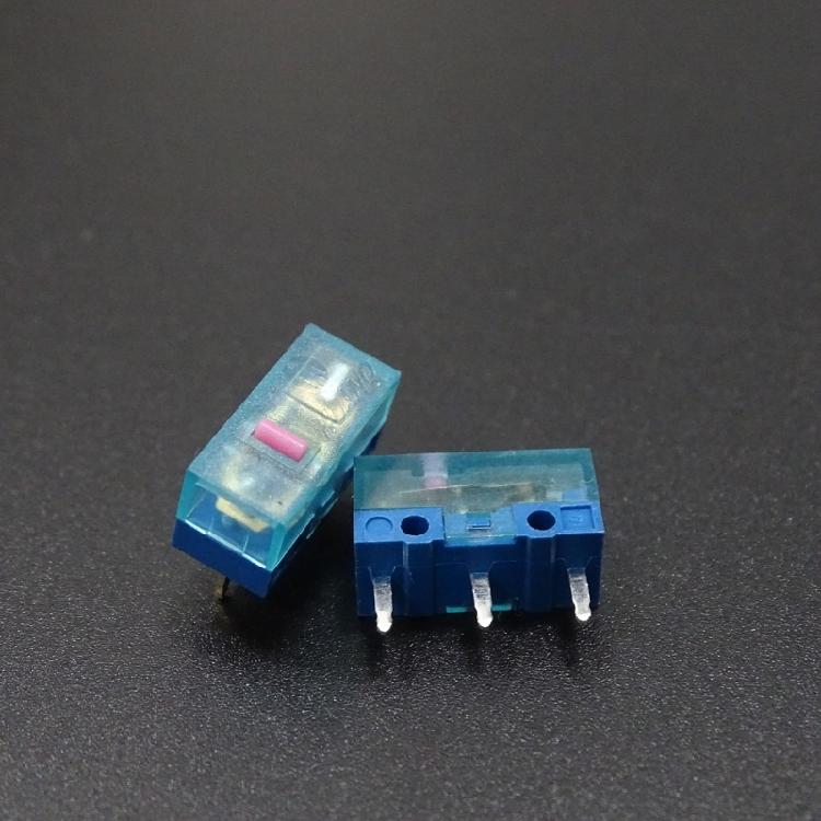 4 Stück HUANO Original Mausschalter 80M Klicks Mäuse Mikro-Taste Rosa Punkt