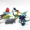 Hot Sale!! Jurassic Dinosaur Sea World Animals Mosasaurus Indominus Rex Model Building Blocks Enlighten Bricks Toys For Children