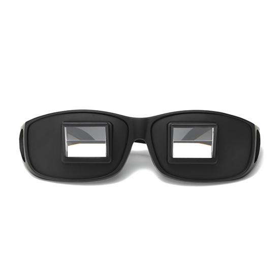 Lazy Glasses for Lie Down Reading Watching TV Glasses in Bed Prism Glasses Horizontal Spectacles Reduce Pressure