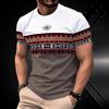 New Trend T-Shirt Casual Ethnic Style Short Sleeve Men's Loose Casual Short Sleeve, Top