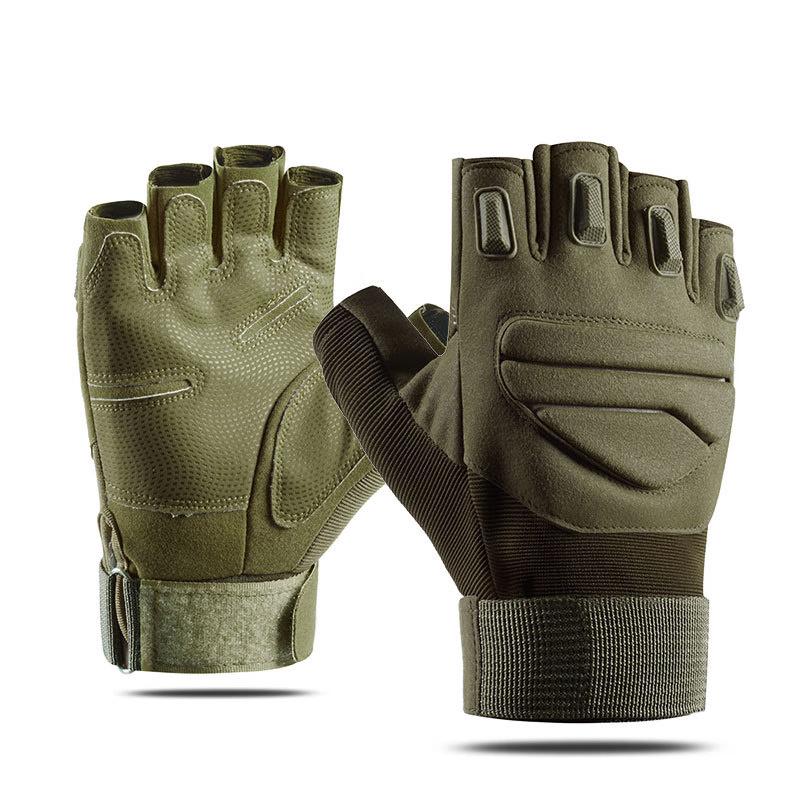 Ji You Shi Men s Half-Finger Cycling & Tactical Gloves