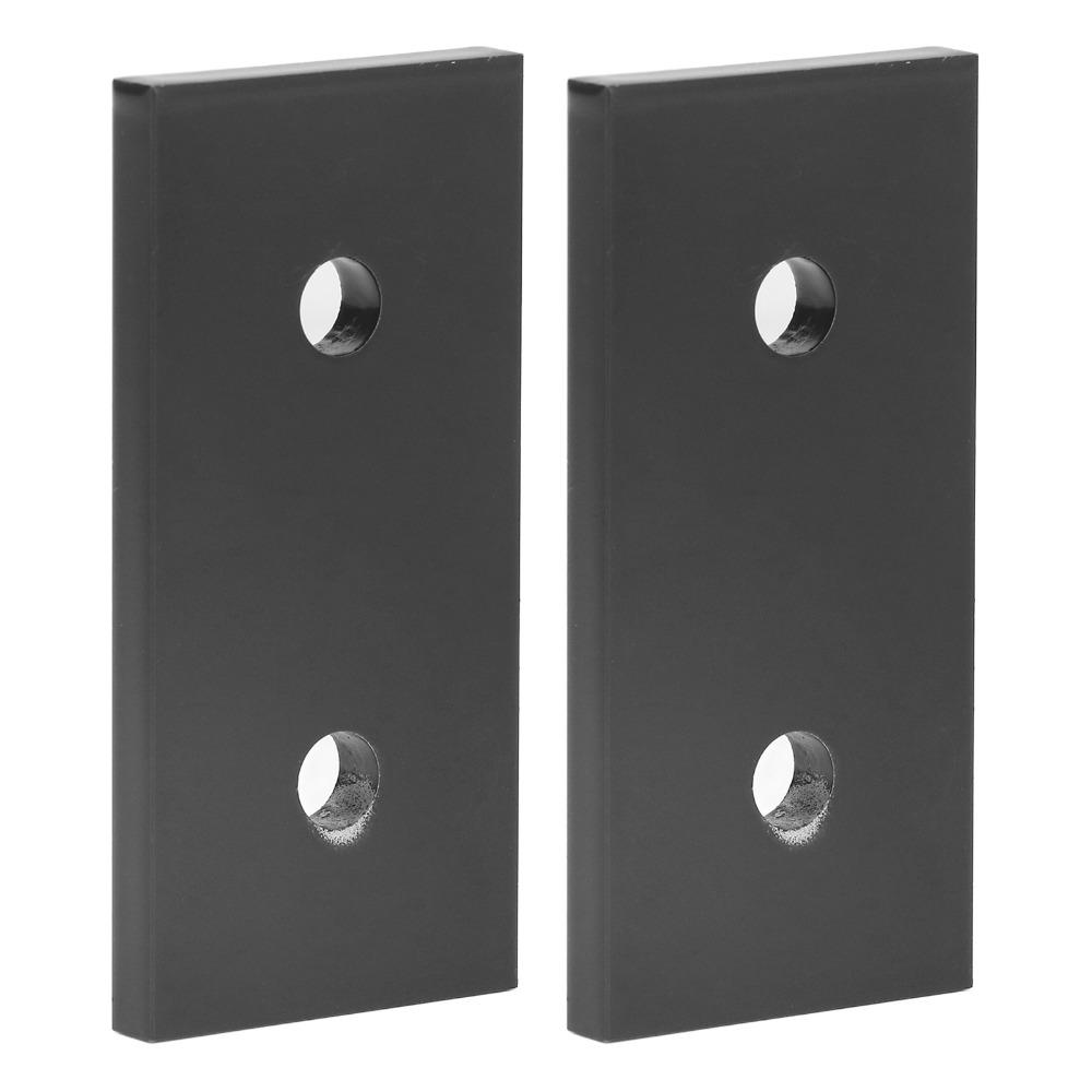 2pcs Heavy Duty Aluminum Alloy Joint Board Flat Joining Plate Furniture Construction
