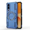 KEYSION Hollow Heat Dissipation Case for VIVO V70 FE Soft Silicone+PC Magnetic Cooling Shockproof Phone Cover for VIVO V70 FE 5G