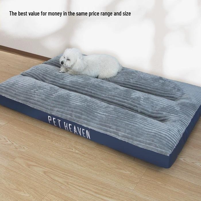 Large Washable Winter Warm Bite-Resistant Dog Sleeping Cushion