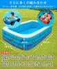 Large Inflatable Pool for Home Use, 30518360cm, 2-3 Person Capacity, Foldable, Foldable, Safe and Non-toxic, Thick, Abrasion Resistant, High