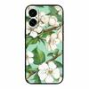 3D Emboss Case For iphone 17 2025 Phone Case Coque Flowers Black Silicone Soft Back Cover For iphone 17 5G Case 6.3" Funda Shell