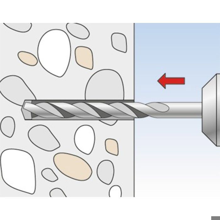 Cheville Universelle - FISCHER - 62756 - Nylon Haute Qualité - Lot De 100 - 35 Mm