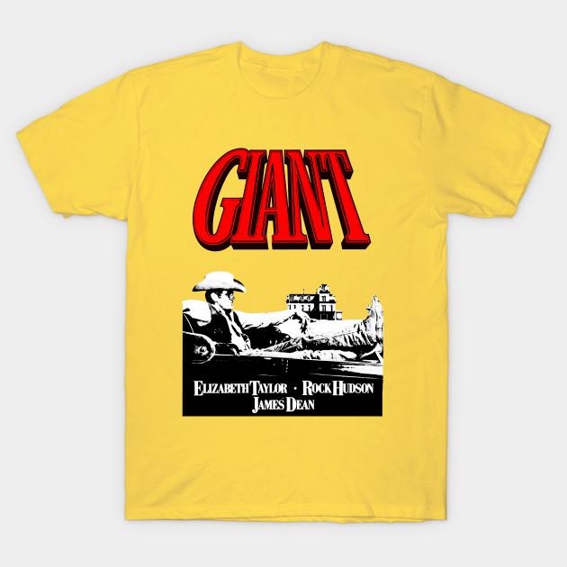 

Men Black Print T-shirt Giant - James Dean No-Cut Transfer Paper Print Cotton Tshirt L