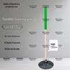Tumbler Slalom Training Pole