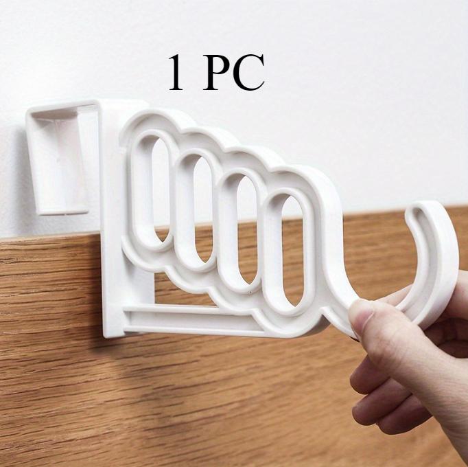 1/3 Pcs Foldable 5-hole Clothes Rack, Multifunctional Storage Organizer, Suitable for Bedroom, Bathroom, Balcony, and Wardrobe