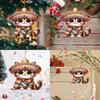 Ornament Car Cat For Automotive Interior Christmas Tree Style Decoration Pendant
