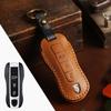 Car Key Cover for Porsche Key Cover 718 Cayenne Kaman Car Key Cover Genuine Leather