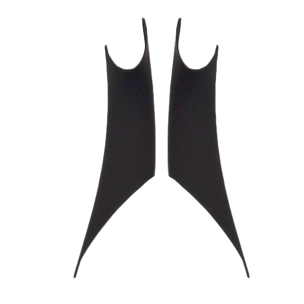 

2 шт., внутренняя дверная ручка из углеродного волокна, защитный чехол для BMW 3 4 серии F30 F35 2012 2013 2014 2015 2016 2017 чёрный