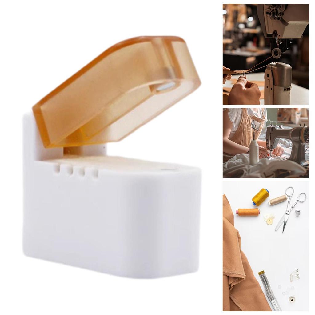 Sewing Machine Thread Oil Box PP Material Anti Breakage Wire Container for Sewing Kit Organization and Storage