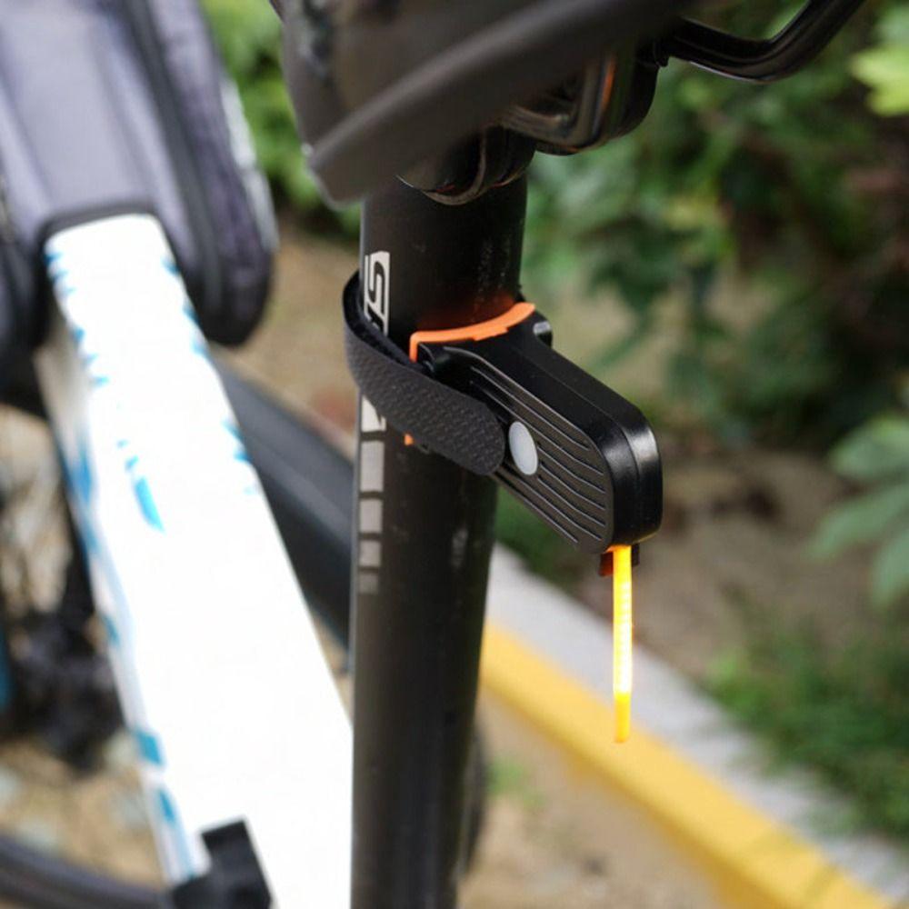 Chargeable Led Bike Tail Light Night Riding Lights Mountain Bike Led Warning Light  Bicycle