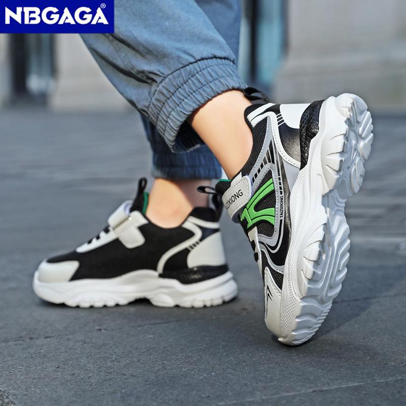 Children Sneaker Boys Casual Shoes Breathable Mesh Flat Student Walking Shoes Non-slip Lightweight Sports Tennis Footwear