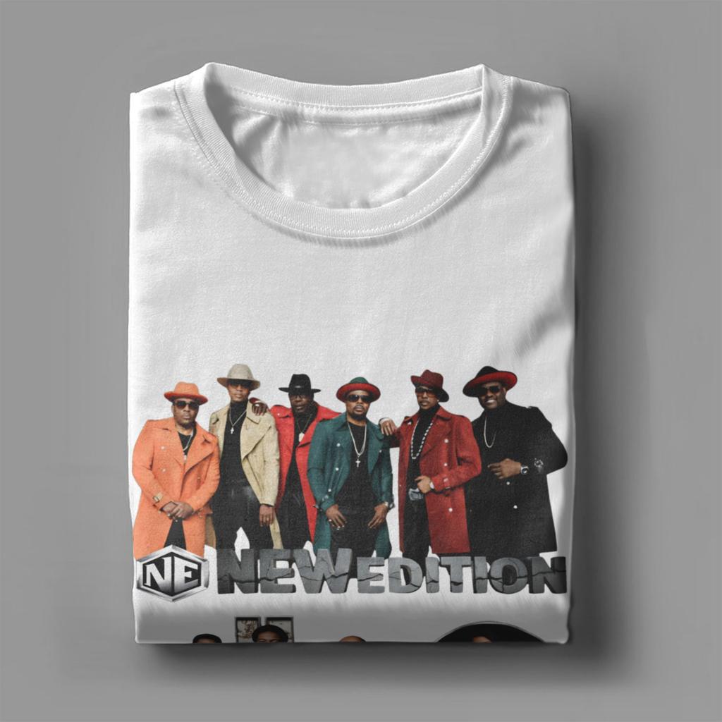 Mens Womens New Edition Way Tour 2026 Vintage RB Concert Shirt Cotton New Arrival Tee Shirts  Top Clothing