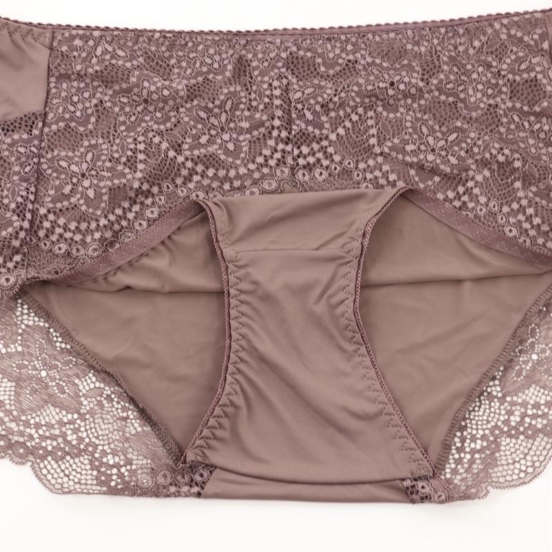 Modă Femei Chiloți Romantici Subțiri Sexy Dantelă Confortabili Talie Medie Respirabili Slip 0Xl-6Xl-88709