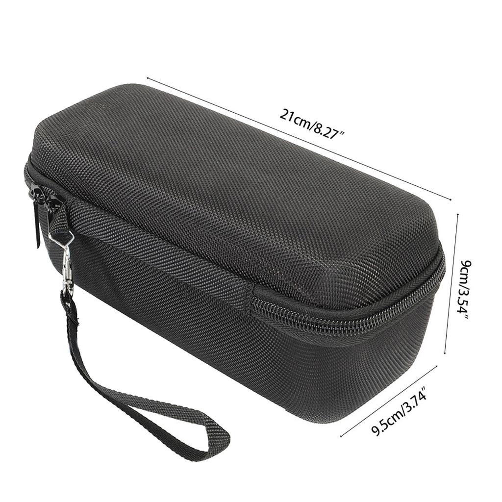 Durability EVA Speaker Case For Flip 7 Portable Speaker Devices Bag With Water And Shock Resistance Perfect For Travel