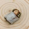 Mini Jesus Figurines Small Jesus Statues Cartoon for Christmas Thanksgiving Day