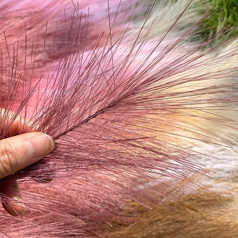 5pcs Extra Large Pampas Grass Stems 120cm Fluffy Artificial Silk Reed for Boho Home Wedding Decor
