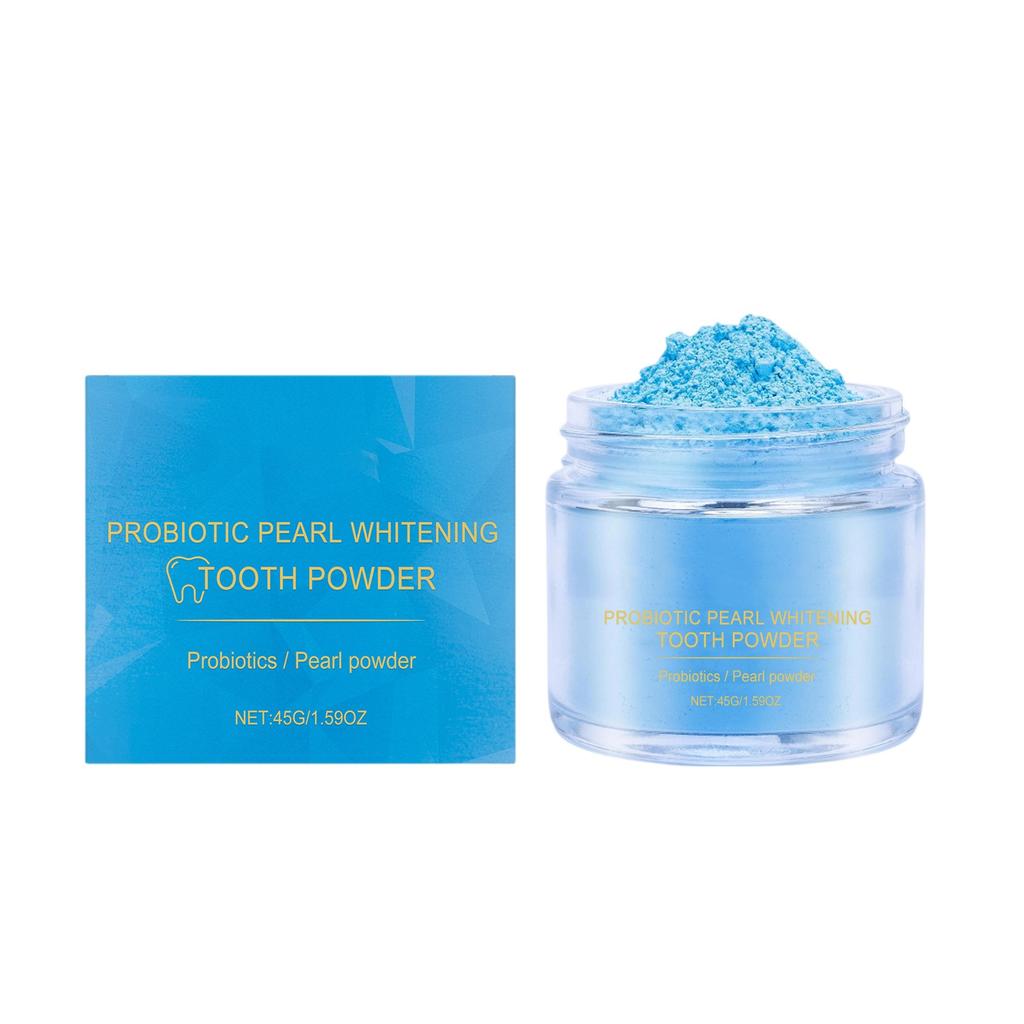 Brightening Tooth Powder, Mild , Teeth Cleaning, Fresh Breath, Shiny, Clean Teeth And Mouth 45g