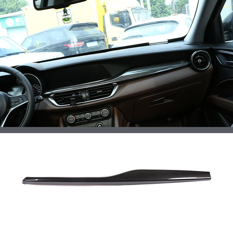 ABS Carbon Fiber For Alfa Romeo Stelvio 2017- Car Interior Trim Sticker Accessories Car Modification Car Styling