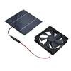 Solar Powered Exhaust Fan 10W Single Fan Waterproof Solar Panel Fan Kit for Chicken Coops Greenhouses