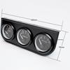 52mm Car Triple Gauge Voltmeter Water Temp Gauge (Celsius)  Oil Pressure Gauge(Bar) 3 in 1 Car Modification Gauge With Sensor
