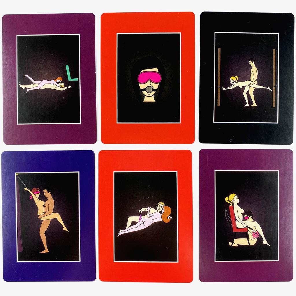 50/sets of Sex Games Couples Adult Erotic Toys Sex Pose Cards Erotic Romantic Gambling Entertainment Sexy Pose Gadgets