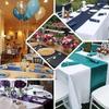 Pack of 4 Satin 12 X 108 inch Luxury Satin Table Runner, Perfect for Weddings, Holiday Dining, Banquets, Parties, & Events, Formal Dining & Home