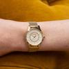 Authorized Distributor Olivia Burton Watch Ladies Wanderlust Ivory Gold Mesh 30mm 24000214 [OLIVIA BURTON] [Classics] &