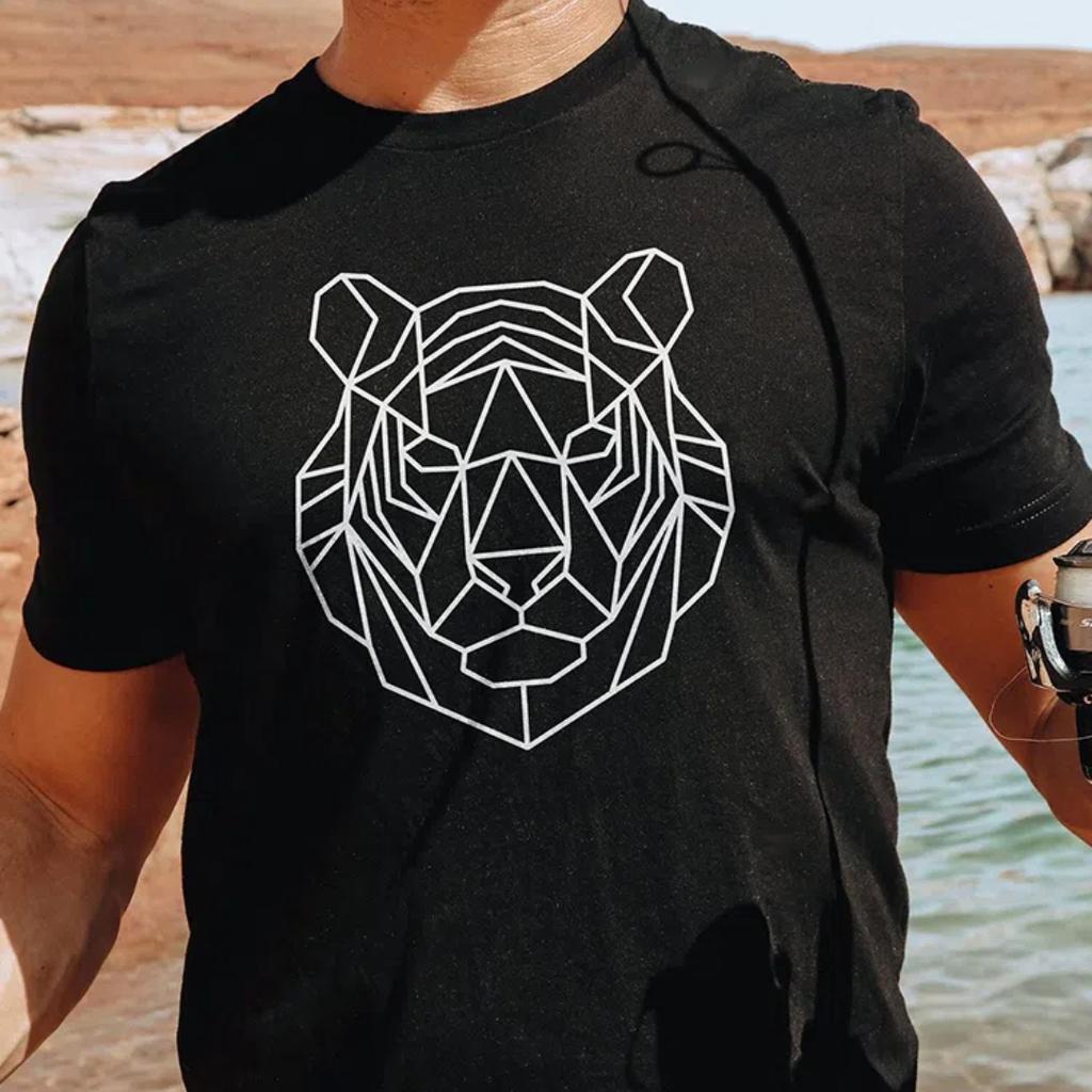 3D Vikings Ship T-shirt Summer Outdoor Casual Men's T-shirt Running Sports Men's T-shirt Daily Street Men's Short-sleeved Top