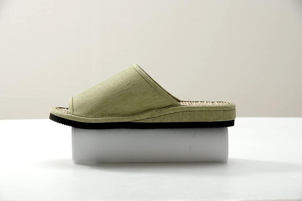 IKEHIKO Luce Zori Size M sizes Gift Wrapping Perfect for Day or Shichito Igusa Grass Slippers, Green, (Fits 22.5-25cm), Available, Father's Mother's