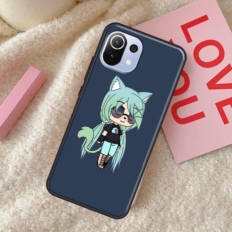 Gacha Life Game Case For Xiaomi 11T Pro 12 Mi 11 Lite Cover For POCO X3 GT X4 Pro F1 F3 M3 M4 Pro Cover