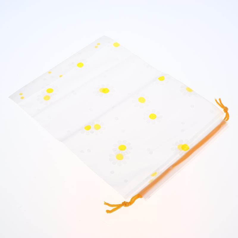 20Pcs Transparent Waterproof Travel Cosmetic Bag Towel Socks Plastic Drawstring Storage Bag Bathroom Transparent Beach
