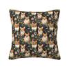 Cute Pet Dog Corgi Throw Pillow Case Cm Decor Home Cushion Cover Soft Polyester Pillowcase Doublesided Printing