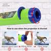 Popular Children's Luminous Projector Flashlight Toy for International Markets