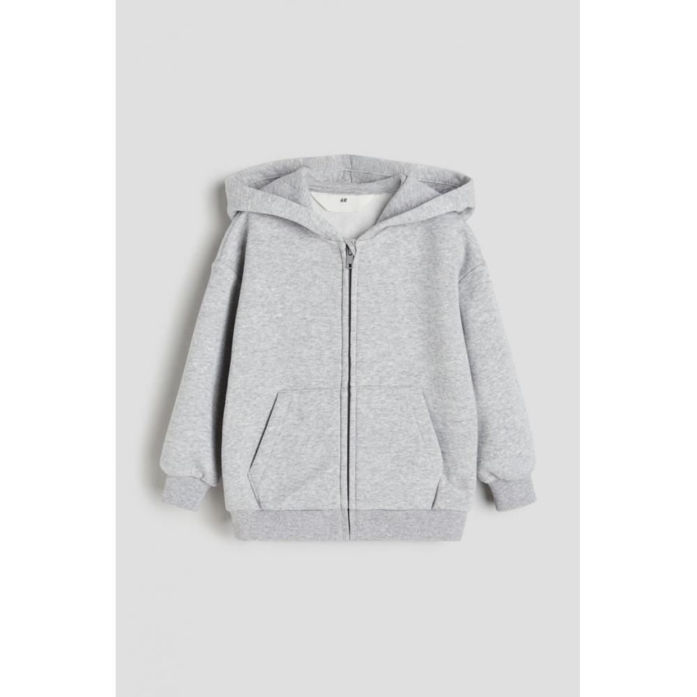 

HM Zip Up Толстовка Светло-Серый Меланж
