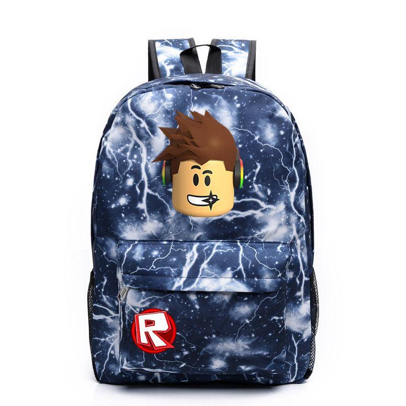 Backpack Schoolbag Kids With Roblox Students Bookbag Handbags Travelbag Game