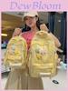 Girl Backpack School Bag With Nylon Material For Middle School Students