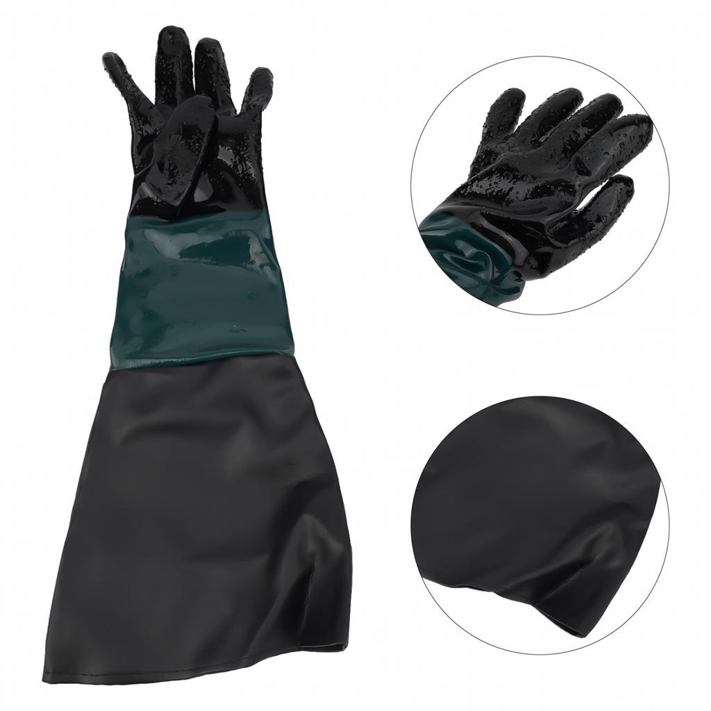 Sandblast Cabinet Sandblasting Gloves Work Gloves Gloves