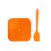 Pet Anti-Choke Slow Feeder Bowl & Lick Mat with Suction Cup and Silicone Scraper