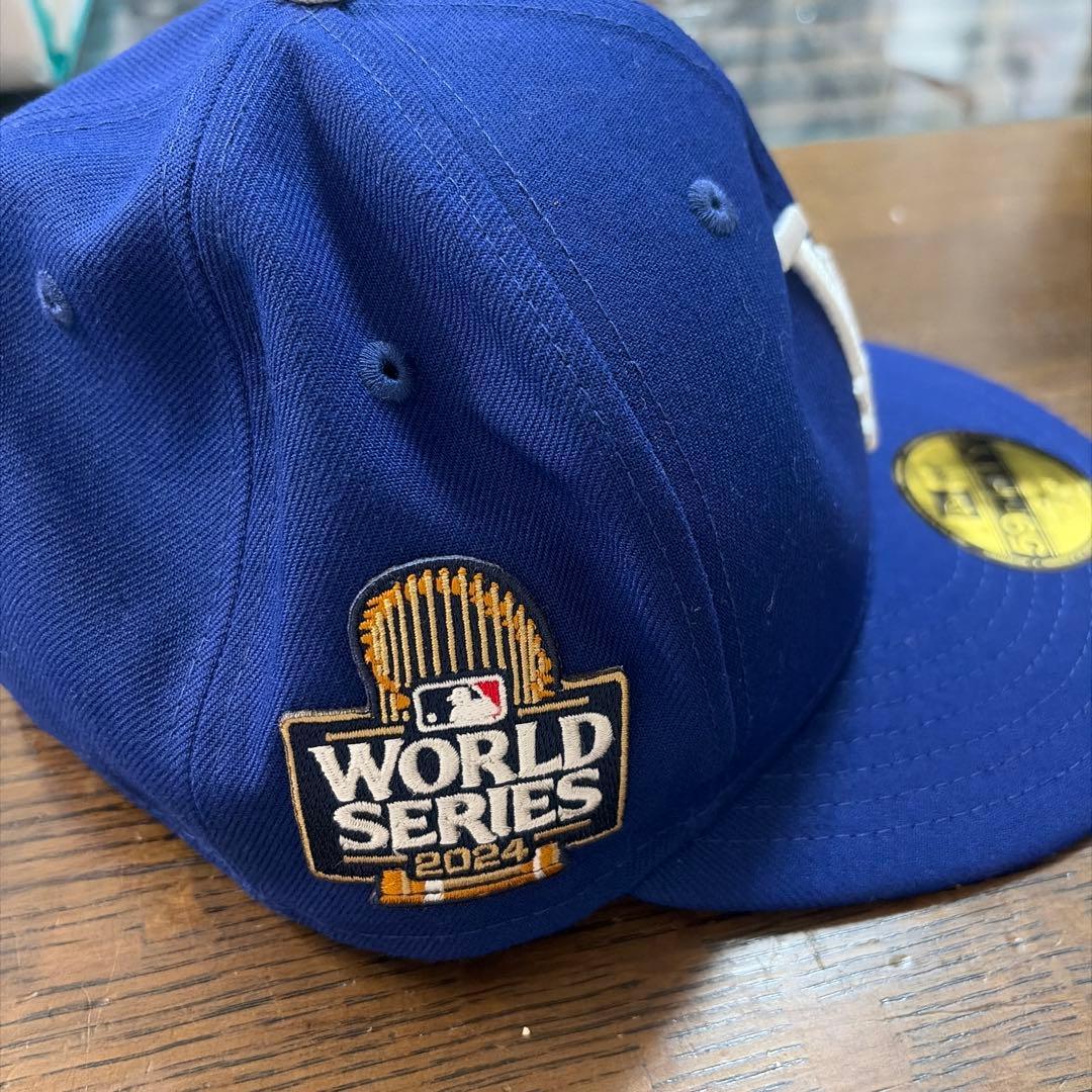Used New Era LA Dodgers 2024 World Series Cap